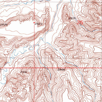 United States Geological Survey Big Bend School, MT (1953, 24000-Scale) digital map