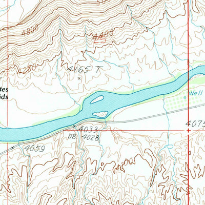 United States Geological Survey Big Bend, UT (1985, 24000-Scale) digital map