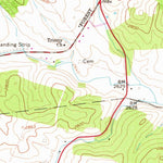 United States Geological Survey Big Bend, VA (1968, 24000-Scale) digital map