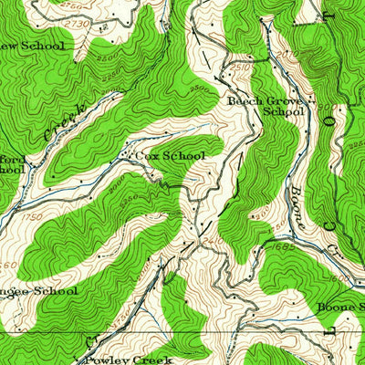 United States Geological Survey Big Bend, WV (1912, 62500-Scale) digital map