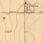 United States Geological Survey Big Bow, KS (1959, 24000-Scale) digital map