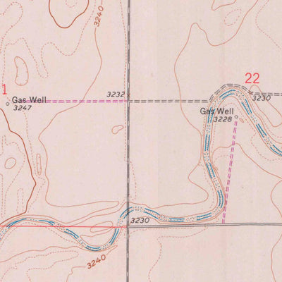 United States Geological Survey Big Bow NW, KS (1959, 24000-Scale) digital map