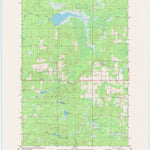 United States Geological Survey Big Briens Lake, WI (1979, 24000-Scale) digital map