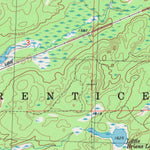 United States Geological Survey Big Briens Lake, WI (1979, 24000-Scale) digital map