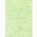 United States Geological Survey Big Brook Lake, ME (1986, 24000-Scale) digital map