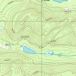 United States Geological Survey Big Brook Lake, ME (1986, 24000-Scale) digital map