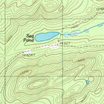 United States Geological Survey Big Brook Lake, ME (1986, 24000-Scale) digital map