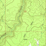 United States Geological Survey Big Bucktail Creek, CO (1973, 24000-Scale) digital map