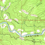 United States Geological Survey Big Bucktail Creek, CO (1973, 24000-Scale) digital map