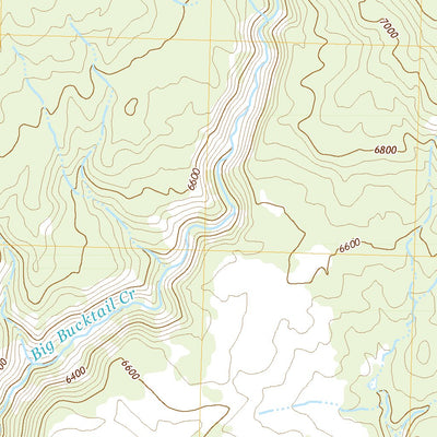 United States Geological Survey Big Bucktail Creek, CO (2022, 24000-Scale) digital map
