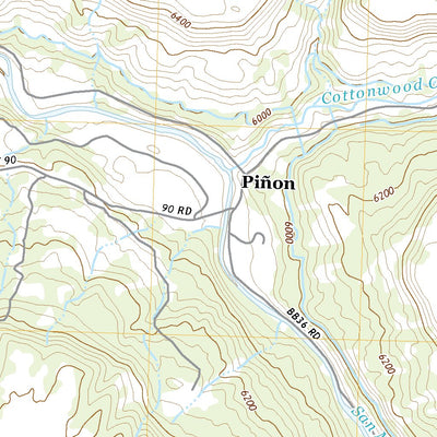 United States Geological Survey Big Bucktail Creek, CO (2022, 24000-Scale) digital map