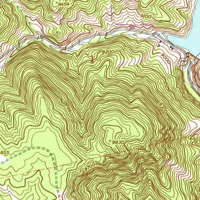 United States Geological Survey Big Bull Mountain, CO (1951, 24000-Scale) digital map
