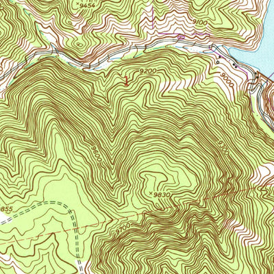 United States Geological Survey Big Bull Mountain, CO (1951, 24000-Scale) digital map