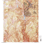 United States Geological Survey Big Bull Mountain, CO (1994, 24000-Scale) digital map