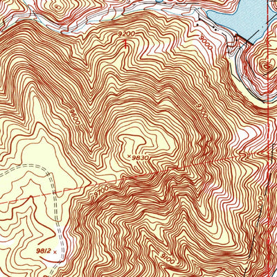 United States Geological Survey Big Bull Mountain, CO (1994, 24000-Scale) digital map