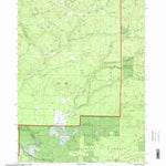 United States Geological Survey Big Butte Springs, OR (1997, 24000-Scale) digital map