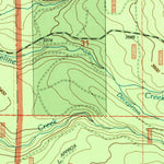 United States Geological Survey Big Butte Springs, OR (1997, 24000-Scale) digital map