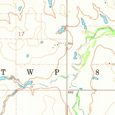 United States Geological Survey Big Cabin, OK (1971, 24000-Scale) digital map