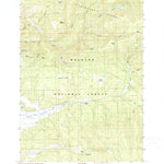 United States Geological Survey Big Canyon, OR (1990, 24000-Scale) digital map