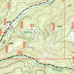 United States Geological Survey Big Canyon, OR (1998, 24000-Scale) digital map