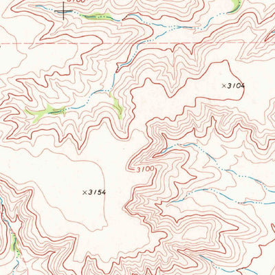 United States Geological Survey Big Canyon Ranch NE, TX (1969, 24000-Scale) digital map