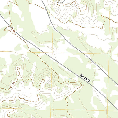 United States Geological Survey Big Canyon Ranch NE, TX (2022, 24000-Scale) digital map