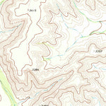 United States Geological Survey Big Canyon Ranch NW, TX (1969, 24000-Scale) digital map