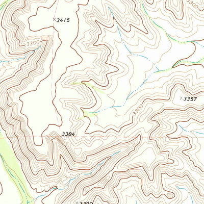 United States Geological Survey Big Canyon Ranch NW, TX (1969, 24000-Scale) digital map
