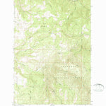 United States Geological Survey Big Cedar, ID (1966, 24000-Scale) digital map