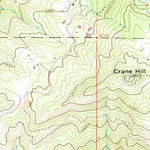 United States Geological Survey Big Cedar, ID (1966, 24000-Scale) digital map