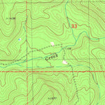 United States Geological Survey Big Cedar, OK (1981, 24000-Scale) digital map