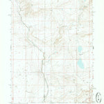 United States Geological Survey Big Charlie Lakes, WY (1961, 24000-Scale) digital map