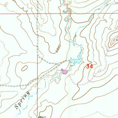United States Geological Survey Big Charlie Lakes, WY (1961, 24000-Scale) digital map