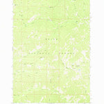 United States Geological Survey Big Chief Creek, ID (1973, 24000-Scale) digital map