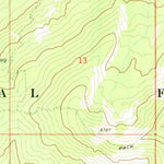 United States Geological Survey Big Chief Creek, ID (1973, 24000-Scale) digital map