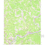 United States Geological Survey Big Chimney, WV (1958, 24000-Scale) digital map
