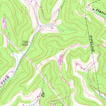 United States Geological Survey Big Chimney, WV (1958, 24000-Scale) digital map