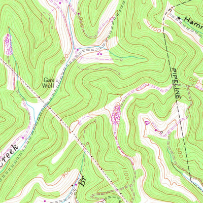 United States Geological Survey Big Chimney, WV (1958, 24000-Scale) digital map