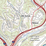 United States Geological Survey Big Chimney, WV (2023, 24000-Scale) digital map