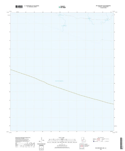 United States Geological Survey Big Constance Lake, LA (2020, 24000-Scale) digital map