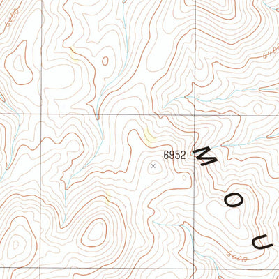 United States Geological Survey Big Cottonwood Canyon, NV (1987, 24000-Scale) digital map