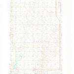 United States Geological Survey Big Coulee Dam, ND (1971, 24000-Scale) digital map