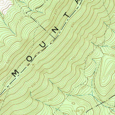 United States Geological Survey Big Cove Tannery, PA (1967, 24000-Scale) digital map