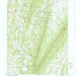United States Geological Survey Big Cove Tannery, PA (1994, 24000-Scale) digital map