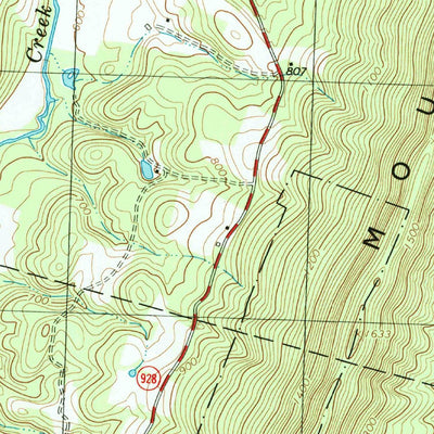 United States Geological Survey Big Cove Tannery, PA (1994, 24000-Scale) digital map