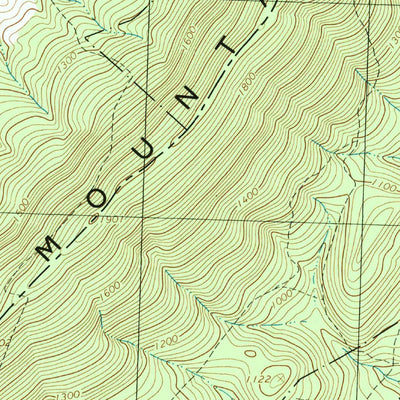 United States Geological Survey Big Cove Tannery, PA (1994, 24000-Scale) digital map