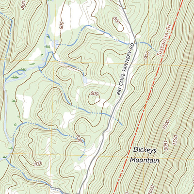 United States Geological Survey Big Cove Tannery, PA (2023, 24000-Scale) digital map