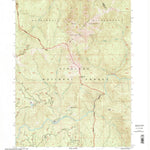 United States Geological Survey Big Craggies, OR (1998, 24000-Scale) digital map