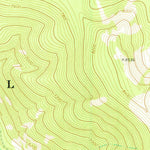 United States Geological Survey Big Creek, ID (1969, 24000-Scale) digital map