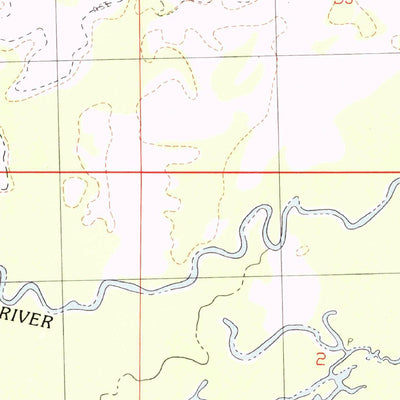 United States Geological Survey Big Creek, MS (1983, 24000-Scale) digital map